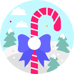 Candy Cane  Icon