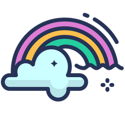 Rainbow  Icon