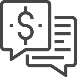 Finance Message  Icon