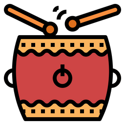 Chinese Drum  Icon