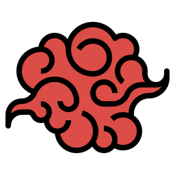 Chinese Cloud  Icon