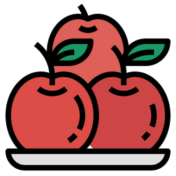 Apples Fruit  Icon