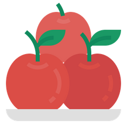 Äpfel Obst  Symbol