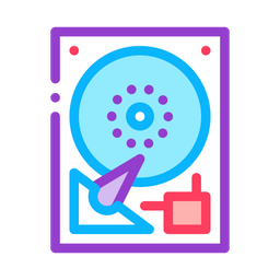 Hard Disk  Icon