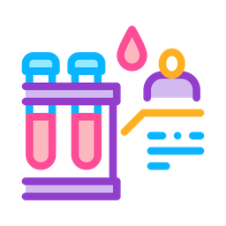 Blood Test  Icon