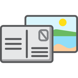 Postcard  Icon