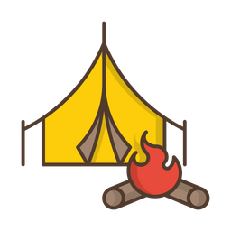 Camping  Icon