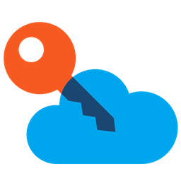 Cloud-Schlüssel  Symbol