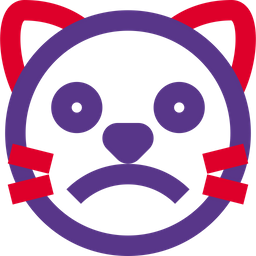 Cat Frowning  Icon