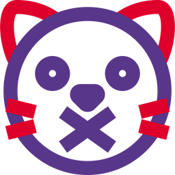 Cat Closed Mouth  Icon