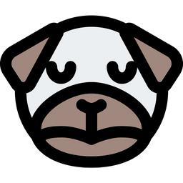 Pug Sad  Icon