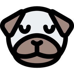 Pug Pensive  Icon