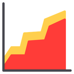 Area Chart  Icon