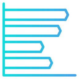 Gráfico de barras  Ícone
