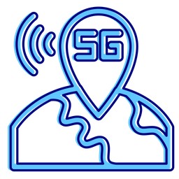 Localização 5G  Ícone