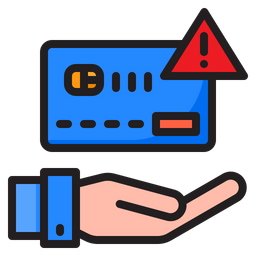 Card Payment Error  Icon