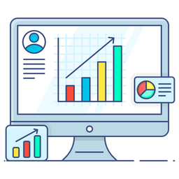 Customer Analytics  Icon