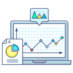 Analyzing Data  Icon