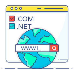 Domain Registration  Icon