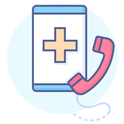 Emergency Call  Icon