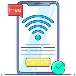 Free Wifi  Icon