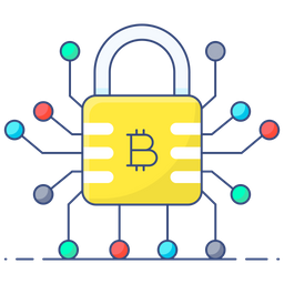 Bitcoin Encryption  Icon