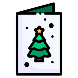 Christmas Card  Icon