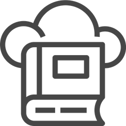 Cloud Book  Icon