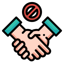 No Handshake  Icon