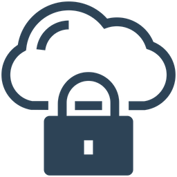 Cloud Security  Icon