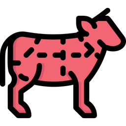 Different Parts Of Meat  Icon