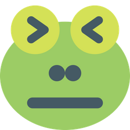 Frog Confounded  Icon