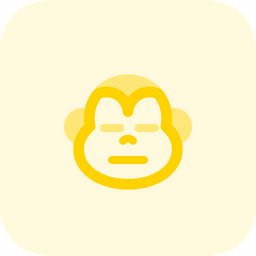 Monkey Meh  Icon