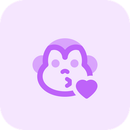 Monkey Kiss  Icon