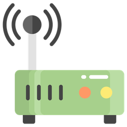 Modem Outer Internet Icon