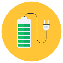 Battery Charging  Icon