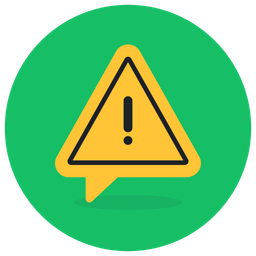 Caution Sign  Icon