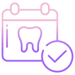 Confirm Dental Appointment  Icon