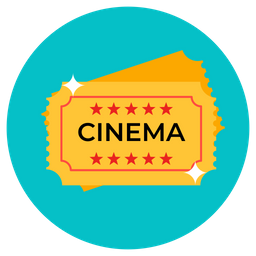 Entradas de cine  Icono