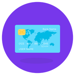 Bank Card  Icon