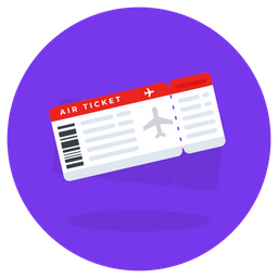 Air Ticket  Icon