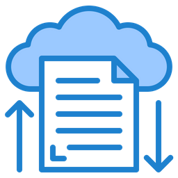 Cloud File  Icon