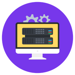 Computer Server  Icon