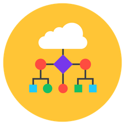 클라우드 아키텍처  아이콘
