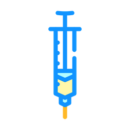 Seringa de insulina  Ícone