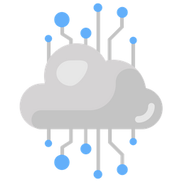 클라우드 컴퓨팅  아이콘