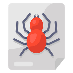 File Virus Bug File Document Virus Icon