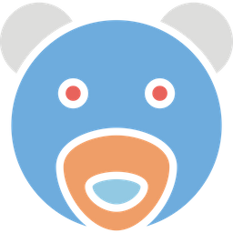 Bear Face  Icon