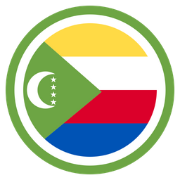 Comoros Country National Icône