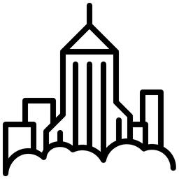 Wolkenkratzer  Symbol